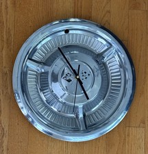 Vintage Chevrolet 14” Hubcap Clock picture