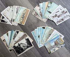 Worcester MA  Postcard Lot of 37 picture