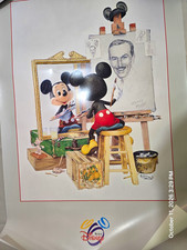 Disney Mickey Mouse Self-Portrait Poster Print Wall Art picture