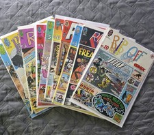 Rip Off Comix #1-10 Complete Set All First Prints Shelton Freak Brothers... picture