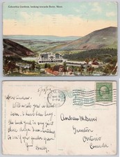 Columbia Gardens Butte Montana 1912 Postcard Keefe Bros Resort Landscape picture