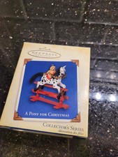 Hallmark Keepsake Ornament 2005 A Pony For Christmas New picture