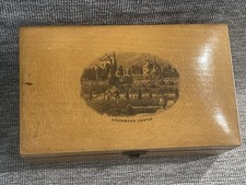 Antique Mauchline Ware Hinged Box-Drummond Castle (Excellent Condition) picture