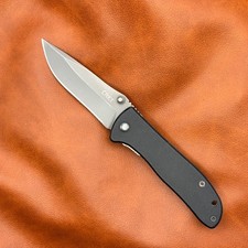 CRKT ~Drifter~  Folding Pocket Knife Plain Edge with Belt Clip picture