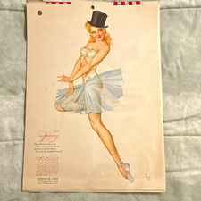 1946 Alberto Vargas 12 Month Calendar with Original mailing Envelope picture