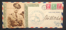 RARE William Billy Mitchell SIGNED 1932 First Day Cover WWI Father Air Force MOH picture