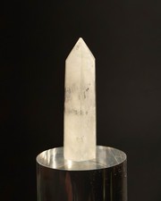 Clear Quartz Crystal Tower Point 2.5” 42g Polished Wand Phantom Inclusion picture
