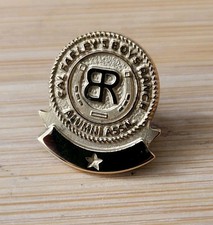 Vintage 10K Yellow Gold Solid Lapel Pin 2g picture