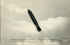 Aviation, the military airship Colonel Fox, view taken from the field d'avia picture
