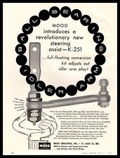 1955 MOOG St Louis Ball Bearing Idler Arm K-251 Steering Assist Vintage Print Ad picture