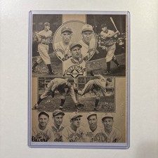 1935 Detroit Tigers Picture Gehringer/Greenberg/Cochrane Rare Antique Baseball picture
