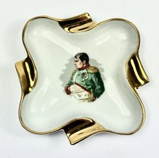 Vintage 1950/1960's Porcelaine De Luxe  France Napolean Bonaparte 4 Rest Ashtray picture