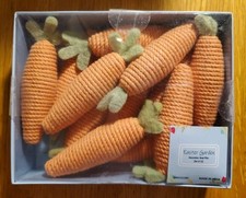 Easter Garden 12-pack Spring Orange Carrots 🥕 Twine Jute 4