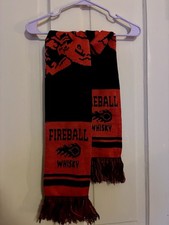 Red & Black Fireball Whisky Scarf - great as gift picture
