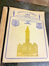RARE WW2 BOOK - 71ST INFANTRY REGIMENT HOME STATION NEWS BULLETIN -IN MEMORY OF picture