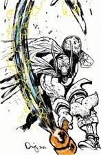 Beta Ray Bill #1 Exclusive Daniel Warren Johnson Variant -  Virgin Sketch Cover picture
