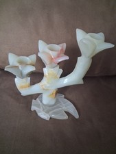 Vintage Hand Carved Candelabra  picture