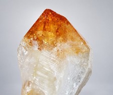 Beautiful Brazilian Citrine Quartz Crystal Point – Golden Orange Termination picture