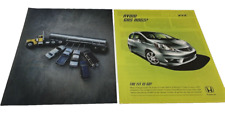 2009 Honda Fit Print Ad Car Poster Art PROMO Original Avoid Gas Hogs Automobile picture