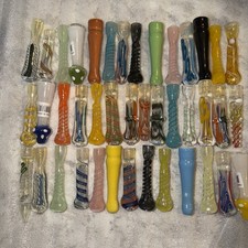 One HITTER GLASS Tobacco Bowl PREMIUM BRAND NEW🔥FREE SHIP 3”-3.5” LOT OF 2 picture