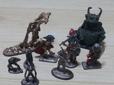 RAL PARTHA Metal Figures Set 10 Pieces Bulk Collectible picture