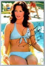 Jaclyn Smith Autographed Photo Charlie's Angels Actress Bikini Signed picture