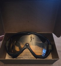 Pioneer Scientific WWII US M-1944 Type I, 74-G-77 General Purpose Goggles w/ Box picture