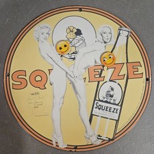 VINTAGE 1950 SQUEEZE SODA 12