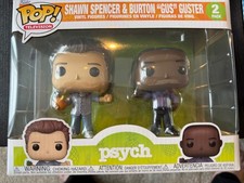 Funko Pop Psych Shawn Spencer & Burton Gus Guster 2-Pack NEW SEALED NIB 83972 picture