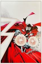 GREG CAPULLO rare SPAWN art print 12 x 18 SIGNED limited edition LAST TWO picture