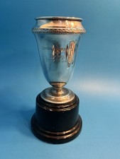 Vintage 1944 Montreal Swimming Club Trophy Bijoutier Charbonneau Jeweler picture