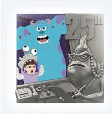 DISNEY D23 Sully and Boo with Roz 25th Anniversary Pin LE 1000 picture