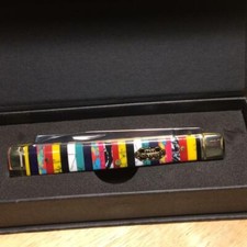 Frost Steel Warrior Multi-Color Stone Doctors Knife 3 3/4