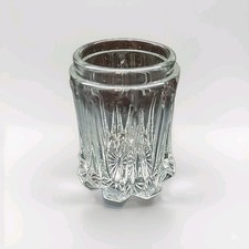 Antique Fostoria Glass Co Long Buttress Tobacco Dresser Jar – (No Lid) picture