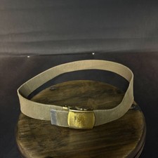 WWII U.S. Army M-1938 Web Trouser Belt J.Q.M.D. 1945 Original picture