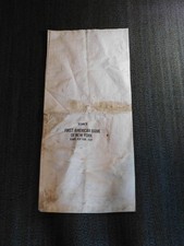 VINTAGE  LARGE BANK BAG 38