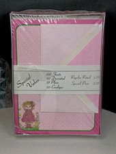 Vtg 1970's -Raggedy Anne- USA Made- Mead Boxed Stationery Set-New Old Stock picture