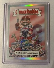 2026 Bowman Chrome - Kyle Schwarbarian Schwarber GPK-25 - Garbage Pail Kids picture