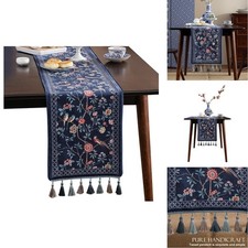 Patdrea Designer Vintage French Velvet Table Runner,12