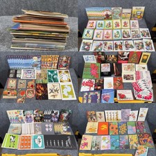 Vintage 1920s-Modern Greeting Card Lot 175 New NOS Unused MCM Variety Collection picture