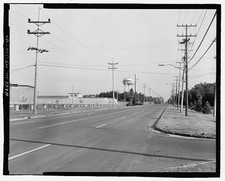 Plattsburgh Air Force Base New York Arizona Avenue 1960s Road View to Northwest picture