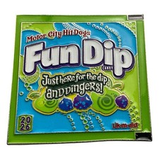 Motor City Hit Dogs Fun Dip Enamel Pin Just Here For The Dip And Dingers 2026 picture