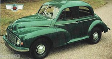 MORRIS MINOR SPEC SHEET/Brochure/Catalog:1948,1949,1950 picture