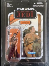 Star Wars Vintage Collection Slave Leia VC64 Unpunched Card Rare 4-Lang picture