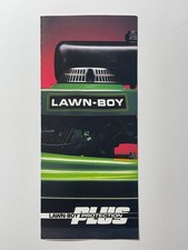 Original 1986 Lawn-Boy Mowers Protection Plus Plan Sale Brochure picture