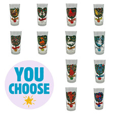 Indiana Glass 12 Days of Christmas 12oz Drinking Glasses 5.5