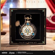 Honkai: Star Rail Official Aventurine Imitation Pocket Watch Keychain Pendant picture