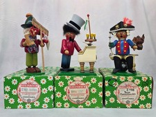 3 German Steinbach Incense Smokers  In Boxes-Munchausen, Otto, Bavarian Rascal picture
