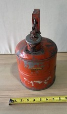 Vintage JUSTRITE Underwriters Laboratories Safety  Can picture