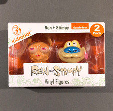 Kidrobot Ren & Stimpy 2-Pack Vinyl Figures Boxed Nickelodeon 2023 picture